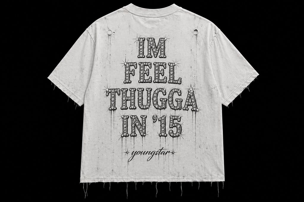 T-shirt croppata thugga